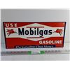 Image 1 : Use Mobilgas Gasoline Wall Sign 18" x 8"