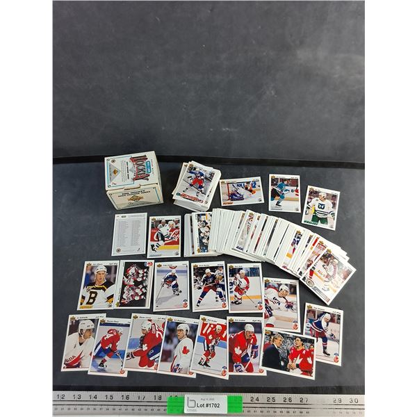 Upper Deck 1991-92 NHL Hockey High Number Series Trading Cards - Authenticity Not Guaranteed
