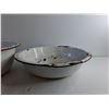 Image 3 : (2) Enamel Bowls 14"