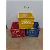 Image 1 : (3)  Milk Crates 13" x 11" x 13", Cannot Ship