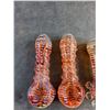 Image 2 : (3) Glass Smoking Pipes