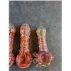 Image 3 : (3) Glass Smoking Pipes