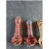 Image 2 : (3) Glass Smoking Pipes