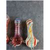 Image 3 : (3) Glass Smoking Pipes