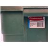 Image 4 : Rubbermaid Green Tote 10 US GALLON No Lid