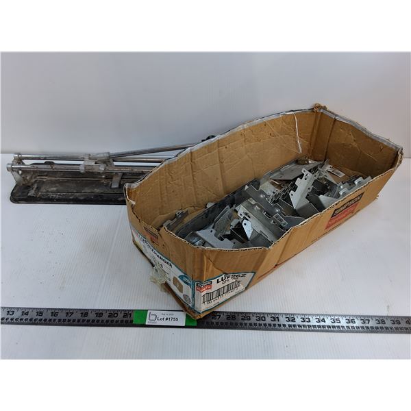 14 Inch Tile Cutter-17.5" x 5.5" x 6" With Metal Brackets Miscellaneous