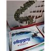 Image 4 : Christmas Lot - Small Chrismaas Tree Decor, Snowman and Santa Decorations, Foam Snowflakes, Christma