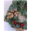 Image 2 : Christmas Festive Wreath Decoration  -  PICK UP -  AS IS