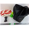 Image 1 : Pickleball Lot - (2) Paddles, (3) Balls, (1) Bag