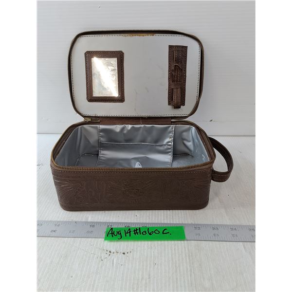 Brown Cosmetic Bag