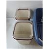 Image 2 : Laundry Basket & (2) Containers-  -  PICK UP