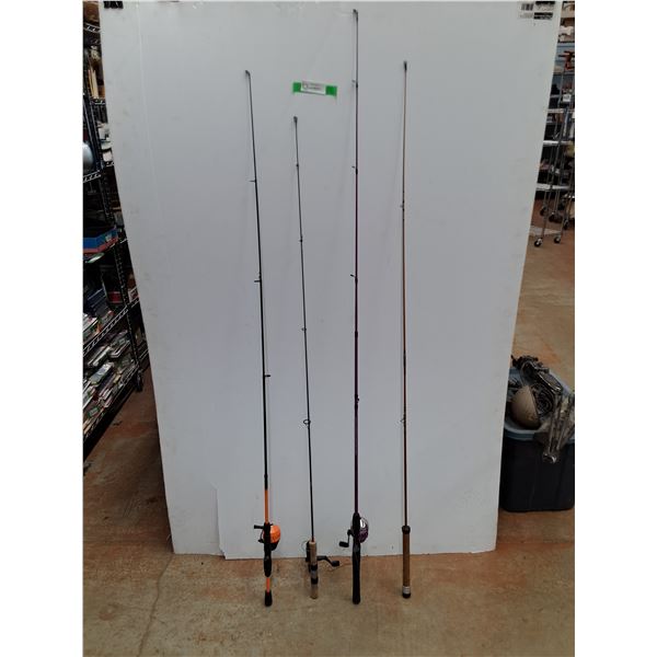 **(4)  Fishing Rods - Cannot Ship