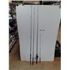 Image 1 : **(4) Fishing Rods - Cannot Ship
