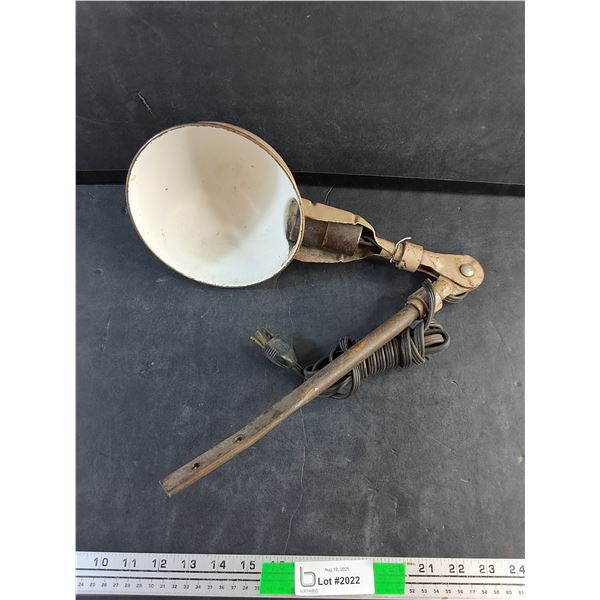 Vintage Wall Lamp - As Is