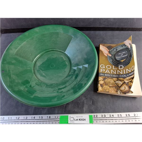 Gold Pan and Gold Panning in British Columbia Book by Jim Lewis and Susan Campany