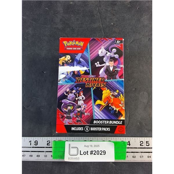 Pokemon Scarlet & Violet Destined Rivals Booster Bundle - Authenticity Not Guaranteed
