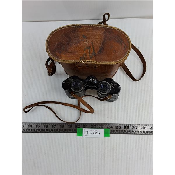Zuiho 7x35 Vintage Binoculars With Case