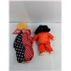 Image 2 : 17″ Clown Baby Doll, 12″ Girl Red Baby Doll