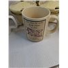Image 7 : (4) Mugs, Condiment Ceramic Serving Tray, Retirement Fund Granny Bank
