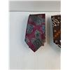 Image 2 : (6) Conversation Starter Ties, Satin, Cotton, Polyester