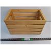 Image 1 : Wooden Crate/Box 16" x 10" x 9.5"