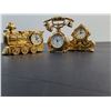 Image 5 : (3) Mini Display Collector Clocks - AS IS