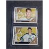 Image 2 : Heroes & Projects Rookie Joe Sakic and Mike Modano Trading Hockey Cards, Authenticity Not Guaranteed