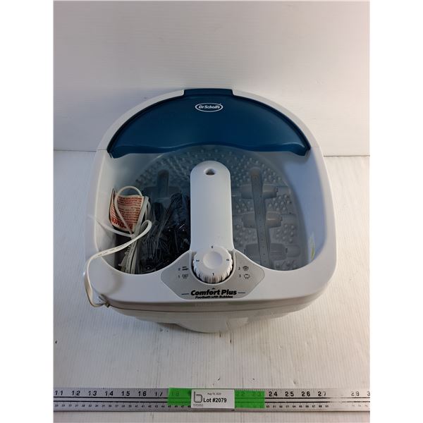Dr Scholls Foot Spa and Accessories  - As Is