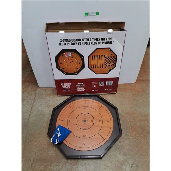 *2 Sided Game Board with 4 Times The Fun  -  PICK UP