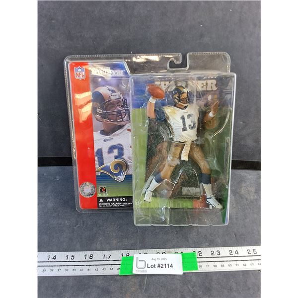 NFL Kurt Warner American Football Figure - New