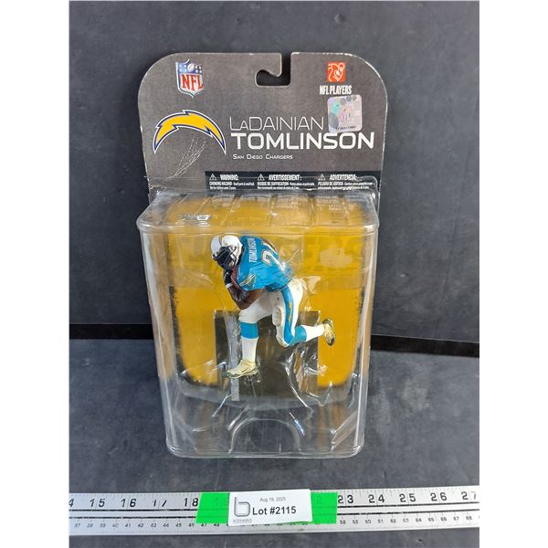 NFL LaDainian Tomlinson San Diego Chargers Football Figure - New