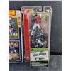 Image 3 : Bo Jackson Figure & Rookie Year Collectors Cards and NFL Shaun Alexander & Michael Vick Figures