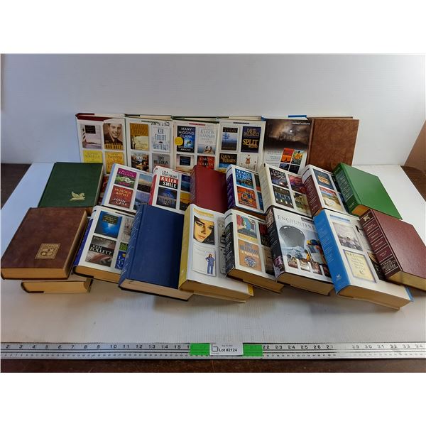 Various Books - Kristin Hannah, David Baldacci and Ken Follett