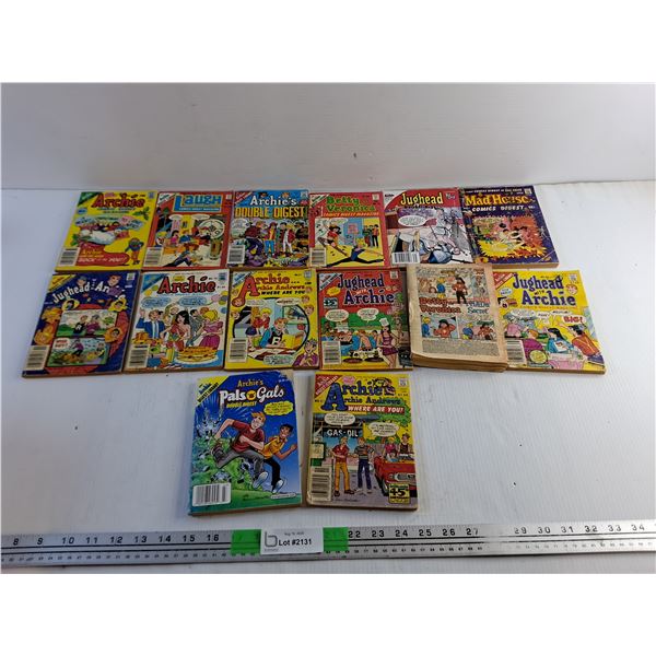 Archie Digest Library Books - Betty & Veronica, Jughead with Archie and Pals n Gals