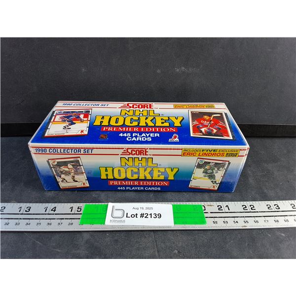 Score 1990 Collector NHL Hockey Premier Edition 445 Player Cards Set - NIB
