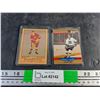 Image 1 : (2) Vintage Gordie Howe Trading Hockey Cards - Authenticity Not Guaranteed