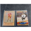Image 2 : (2) Vintage Gordie Howe Trading Hockey Cards - Authenticity Not Guaranteed
