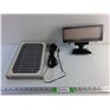 Image 1 : Solar Panel 12" x 8" and LED Lamp - As Is