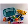 Image 5 : Various Fisher Price Toys and Plastic Basket