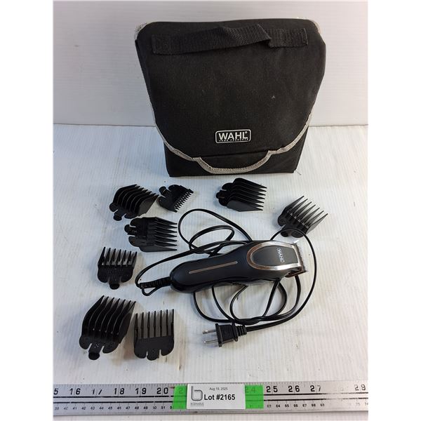 Wahl Hair Trimmer and Attachments - Powers On, As Is