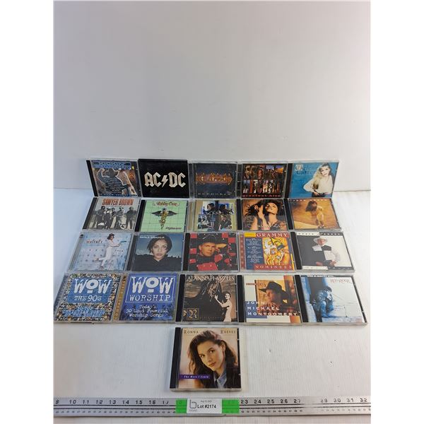 (21) Various Audio CDs - AC/DC, Natalia Imbruglia and 1997 Grammy Nominees