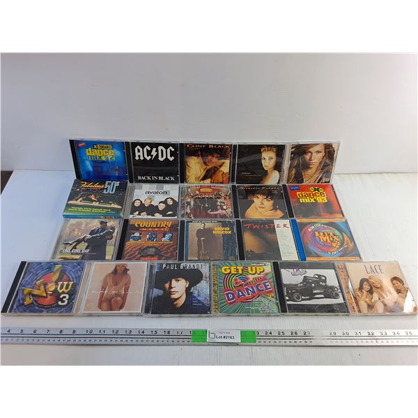 (21) Various Audio CDs - Dance Mix 92', Hit Mix 86 and Get Up 