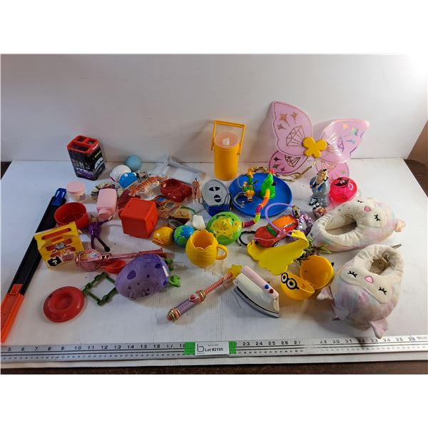 Various Kids Toys, Plush Slippers, Water Bottle