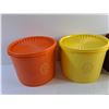 Image 2 : (3) Tupperware Storage Containers with Lids - One Lid is Missing