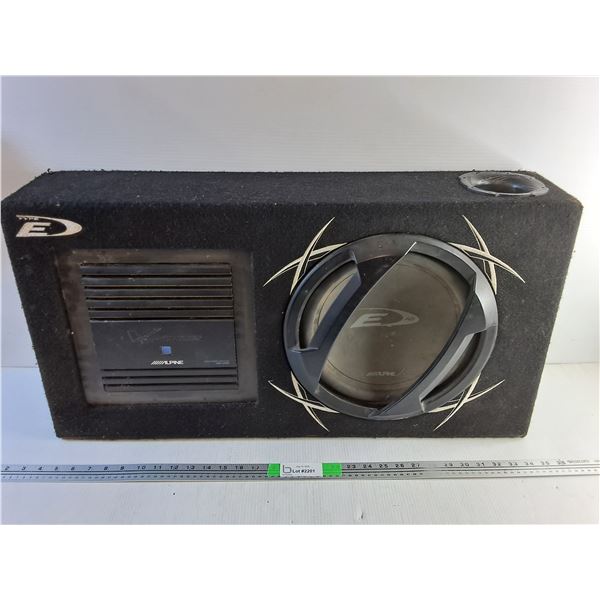 VPower Alpine Mono Power Amplifier MRP M500 - As Is 31" x 16" x 6"  -  PICK UP