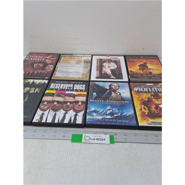 (8) Variety Of DVDs