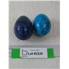 Image 1 : (2) Stone Eggs