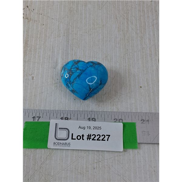 Blue Stone Heart