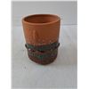Image 2 : Terra Cotta-Ceramic Vase/Flower Pot