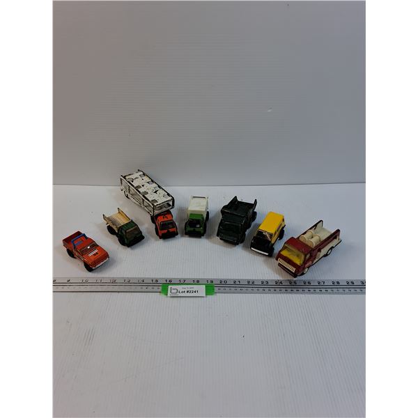 (7) Tonka Vintage Die Cast Vehicles - Assorted